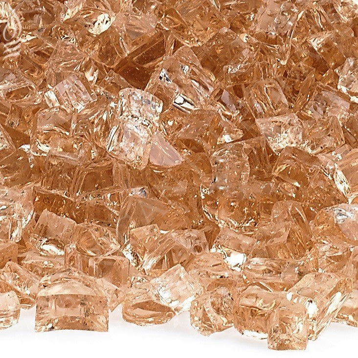 Fire Pit Fireplace Fire Glass Champagne
