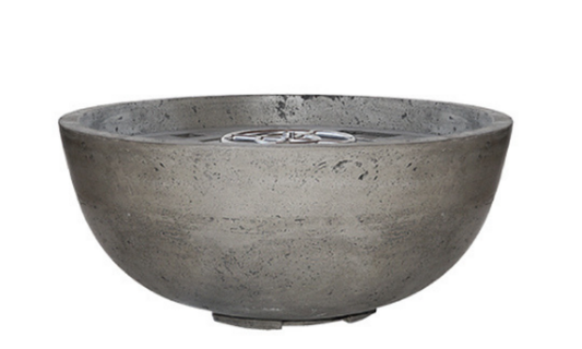 Prism Pewter Moderno 1 Concrete Fire Bowl