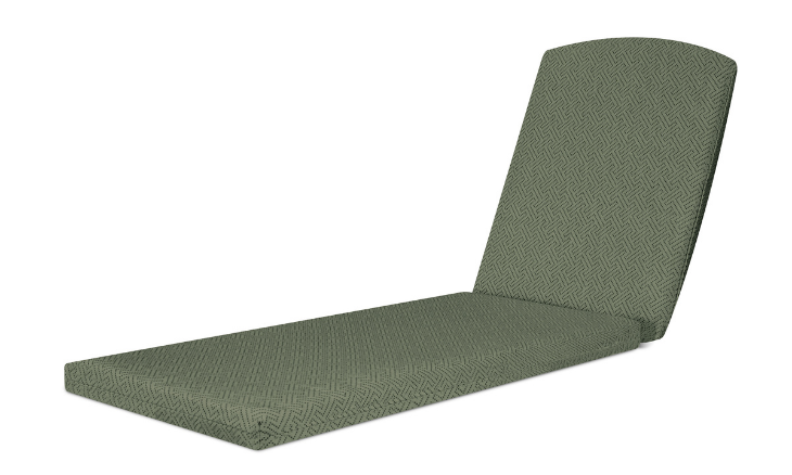 POLYWOOD Chaise Cushion 77"D x 21.25"W x 2.5"H