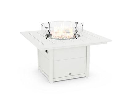 POLYWOOD 42 inch Square Fire Pit Table