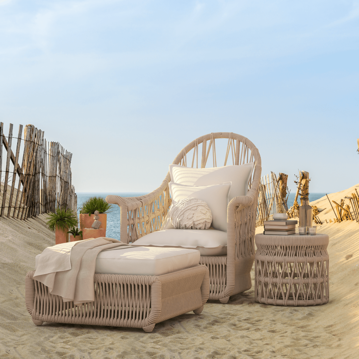 Sunset West Dana End Table