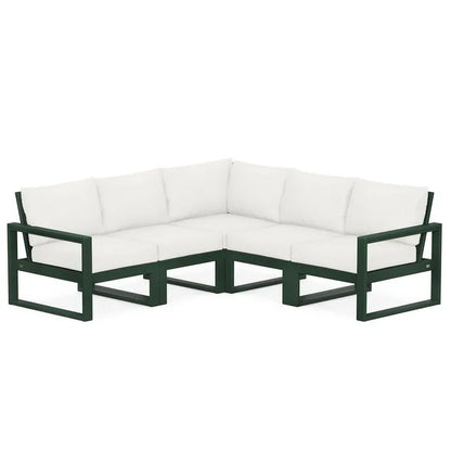 POLYWOOD EDGE 5-Piece Modular Deep Seating Set