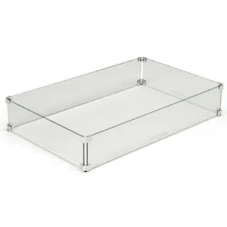Oriflamme Mediterranean Rectangle Gas Fire Table