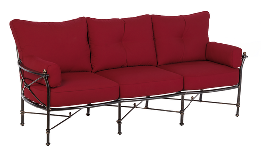 3 Seater Sofa in Crimson Red