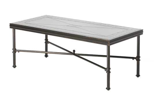 Honeycomb 48" Rectangular Outdoor Coffee Table