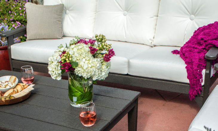 POLYWOOD Vineyard Deep Seating Sofa