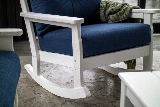 POLYWOOD Vineyard Deep Seating Rocking Chair