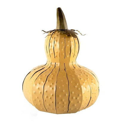 Indoor/Outdoor Metal Gourd Luminary