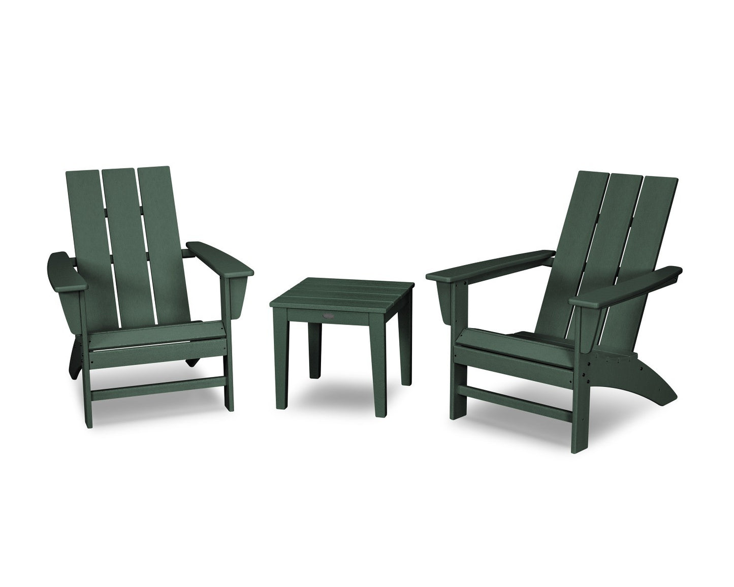 POLYWOOD Modern Adirondack 3-Piece Set