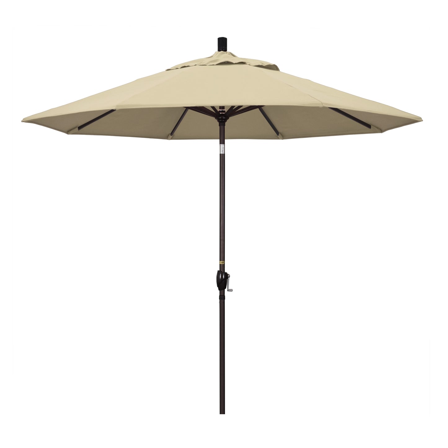 9' Market Style Outdoor Umbrella with Wind Vent Antique Beige