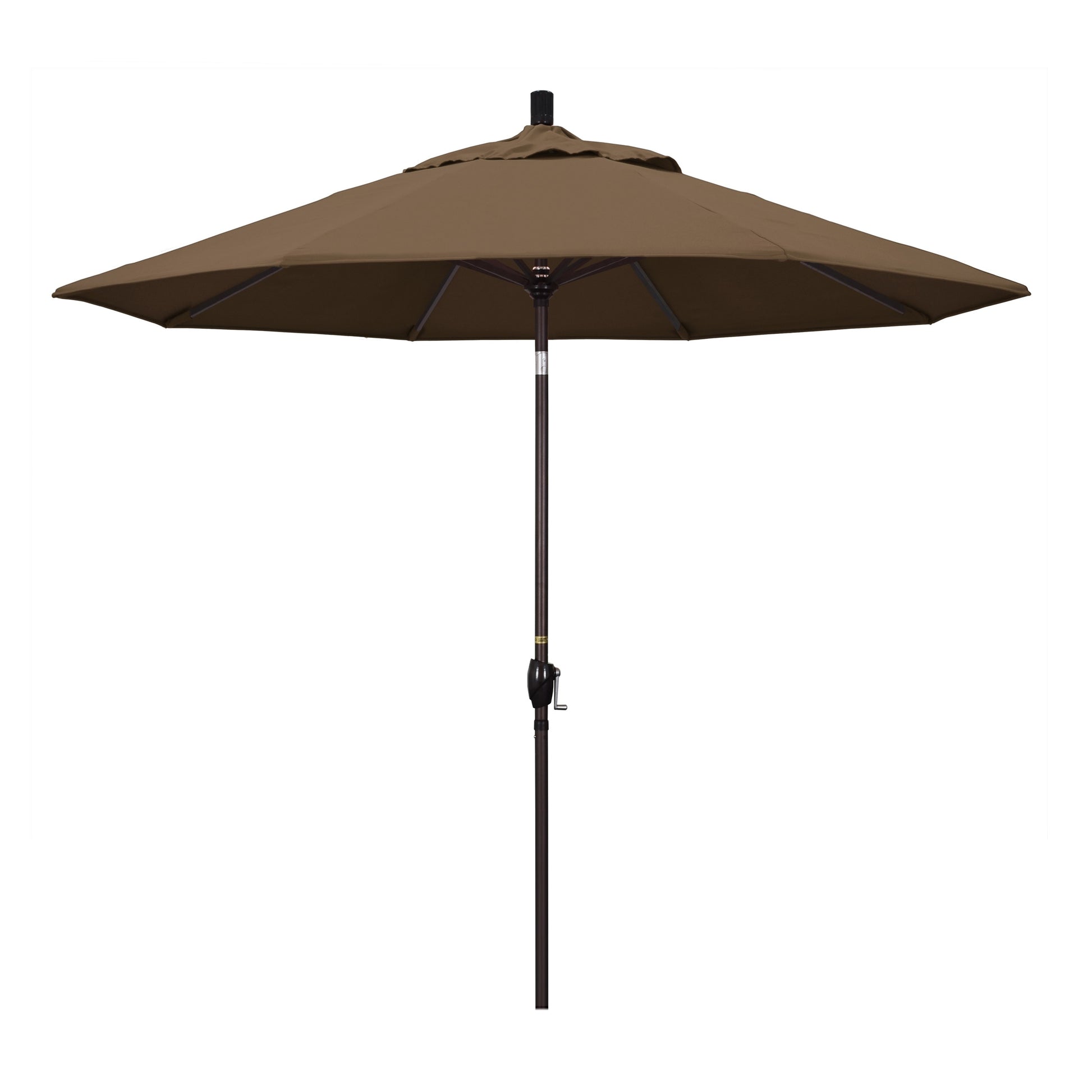 good patio umbrella for wind 9' Market Style Outdoor Umbrella with Wind Vent Canvas Cocoa – All Backyard Fun