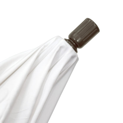 9' Market Style Outdoor Umbrella with Wind Vent Canvas Wheat