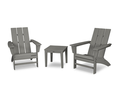 POLYWOOD Modern Adirondack 3-Piece Set