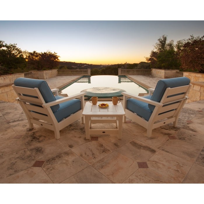 POLYWOOD Harbour 3-Piece Deep Seating Set