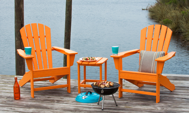 POLYWOOD Palm Coast Adirondack