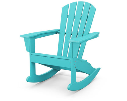 POLYWOOD Palm Coast Adirondack Rocking Chair