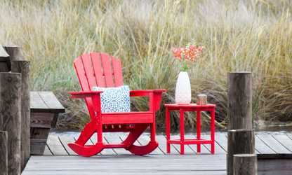 POLYWOOD Palm Coast Adirondack Rocking Chair