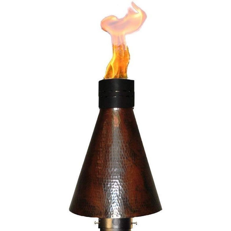 HPC Tiki Torch - Hammered Copper