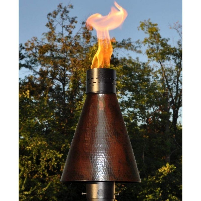 HPC Tiki Torch - Hammered Copper