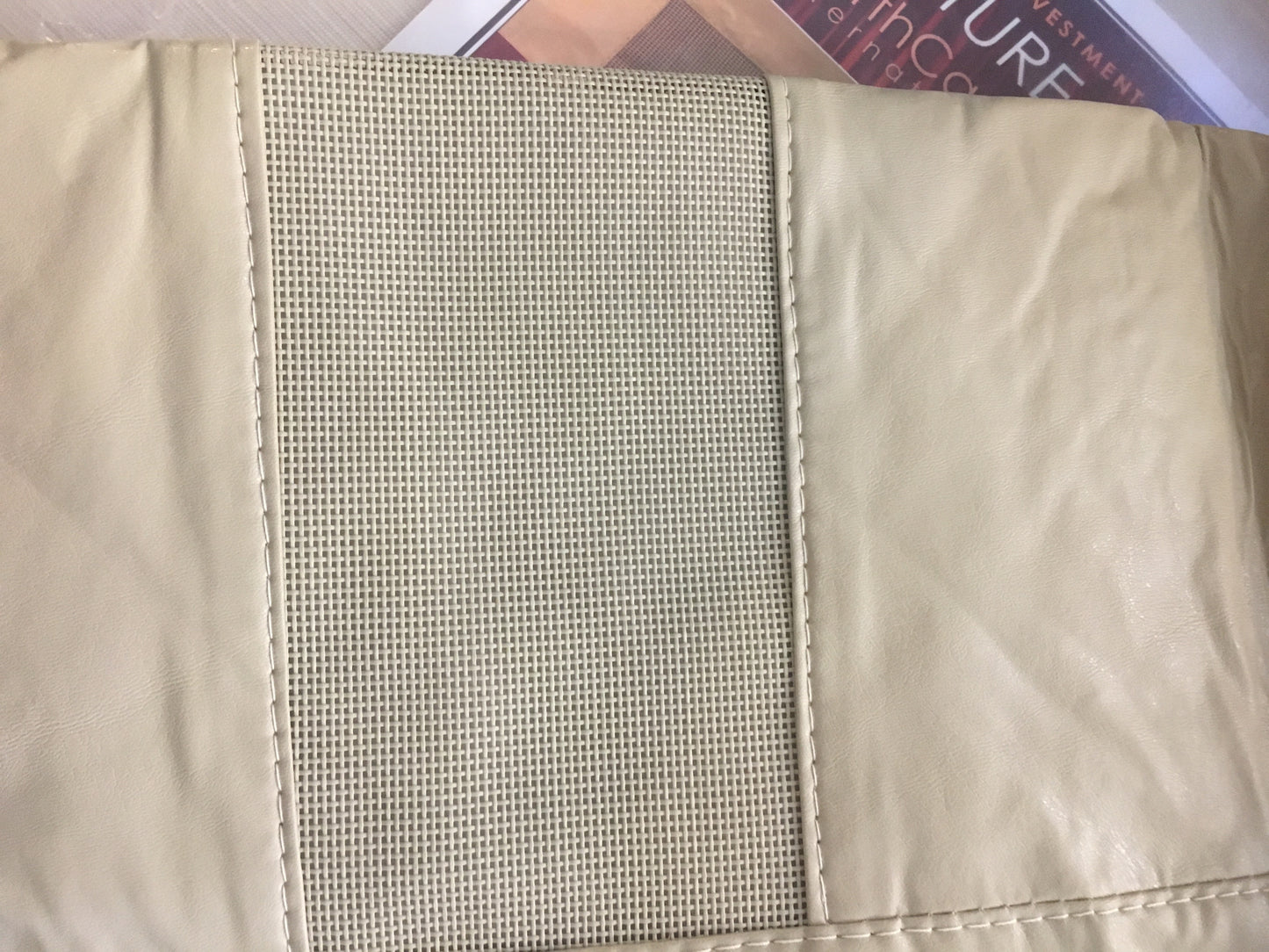 Large Round Ottoman Outdoor Cover