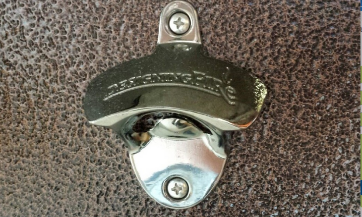 Integrated Bottle Opener
