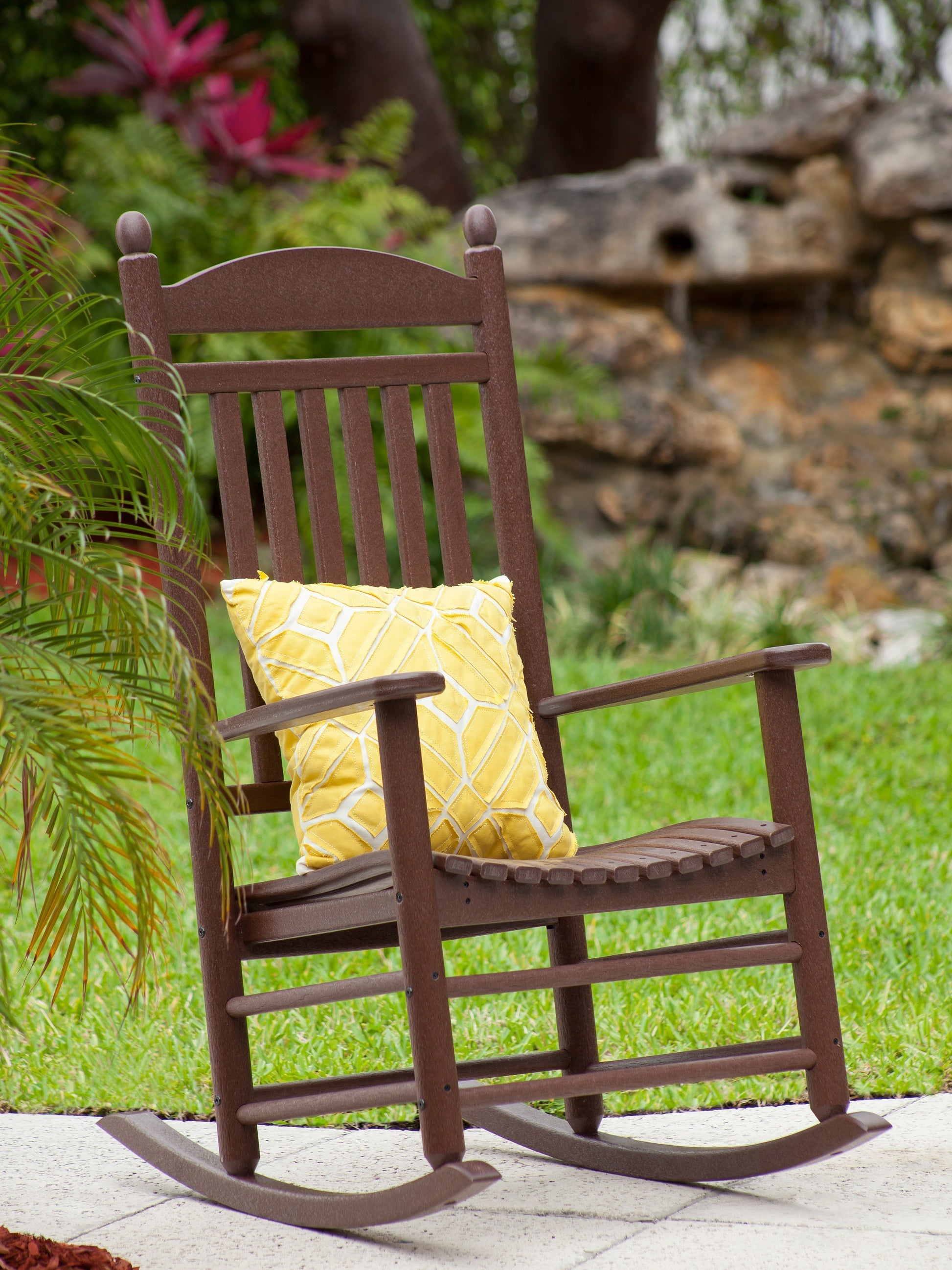 jefferson recycled plastic rocker chair 