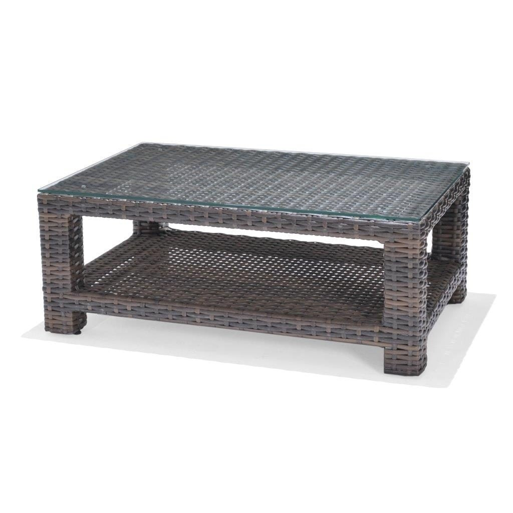 Lakeside Wicker Rectangular Coffee Table