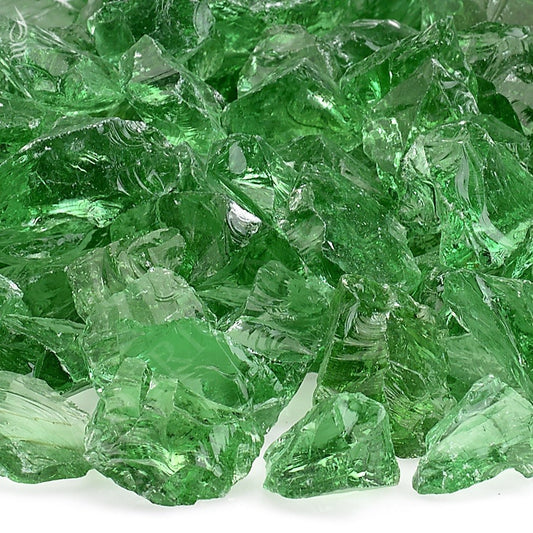 Fire Pit Fireplace Fire Glass Light Green