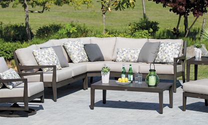Lucia 3 Piece 45 Degree Curved Sectional