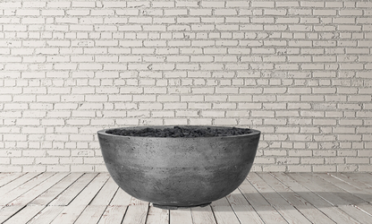 Prism Pewter Moderno 1 Concrete Fire Bowl