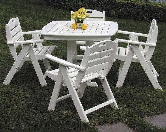 POLYWOOD Nautical Lowback Chair