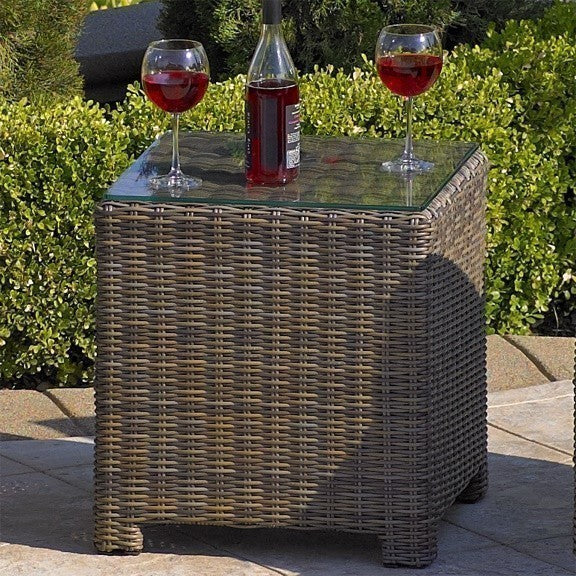 Northcape Bainbridge End Table w/ Glass