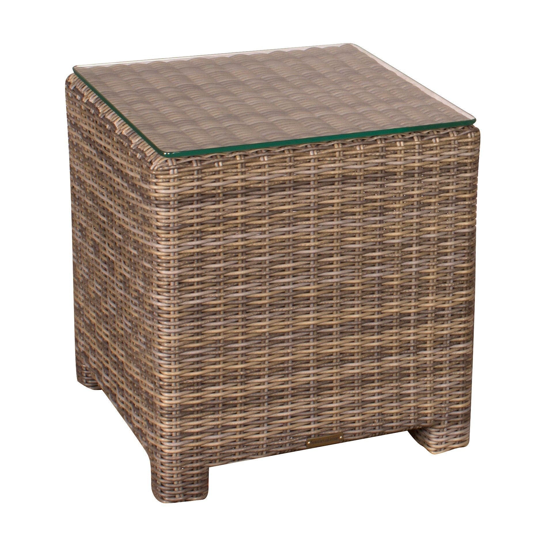 Northcape Bainbridge End Table w/ Glass