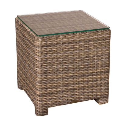 Northcape Bainbridge End Table w/ Glass