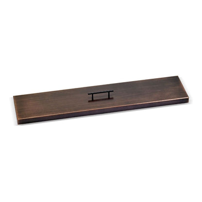 Oil Rubbed Bronze Stainless Steel Linear Burner Pan Cover