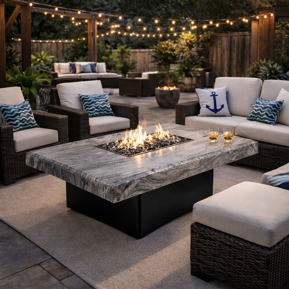 Oriflamme Gas Fire Pit Tables - Premium Outdoor Fire Tables | All ...