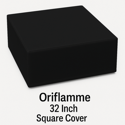 Oriflamme Gas Fire Pit Table Protective Cover Round - 32",34", 42", 45," 48", 58" Rect
