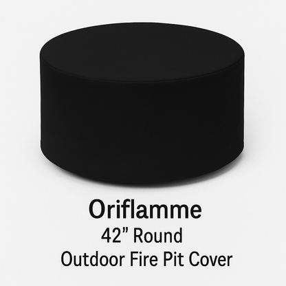 Oriflamme Gas Fire Pit Table Protective Cover Round - 32",34", 42", 45," 48", 58" Rect