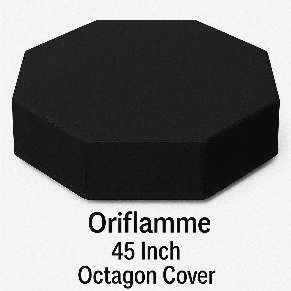 Oriflamme Gas Fire Pit Table Protective Cover Round - 32",34", 42", 45," 48", 58" Rect