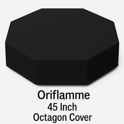 Oriflamme Gas Fire Pit Table Protective Cover Round - 32",34", 42", 45," 48", 58" Rect