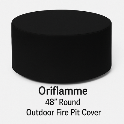 Oriflamme Gas Fire Pit Table Protective Cover Round - 32",34", 42", 45," 48", 58" Rect