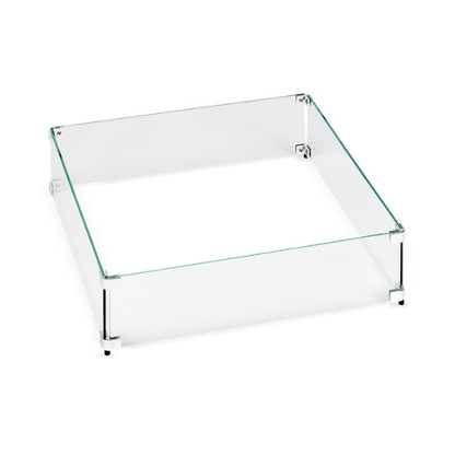 Square Wind Guard for Fire Table