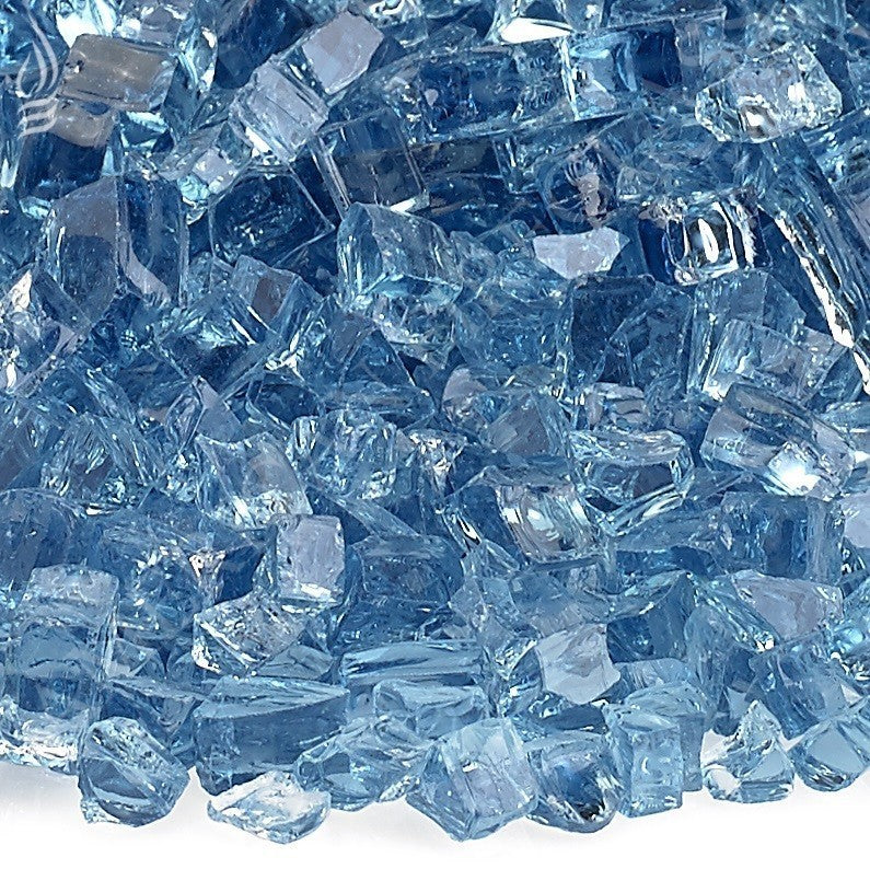 Fire Pit Fireplace Fire Glass Pacific Blue 