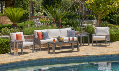 Palm Cay 5 Piece Polyflex Patio Furniture Set