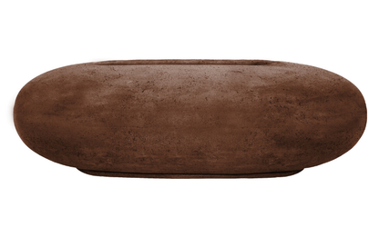 Prism Pebble Oval Concrete Fire Pit