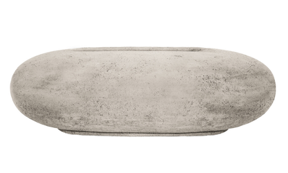 Prism Pebble Oval Concrete Fire Pit