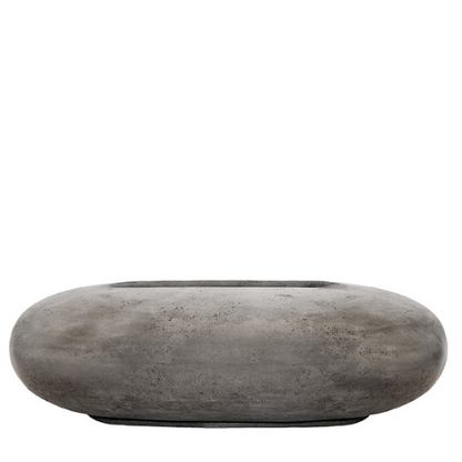 Prism Pebble Oval Concrete Fire Pit