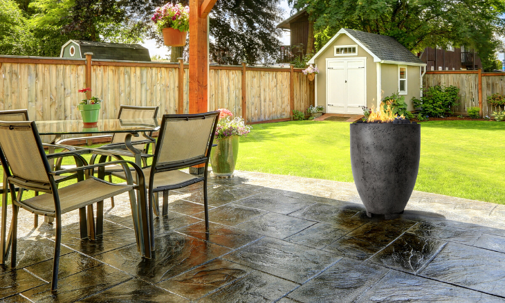 Prism Pentola 1 Concrete Fire Pit Bowl
