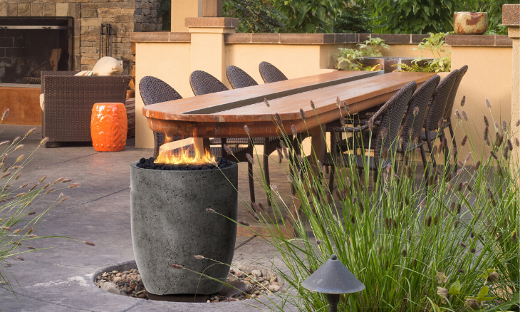 Prism Pentola 2 Concrete Fire Pit Bowl