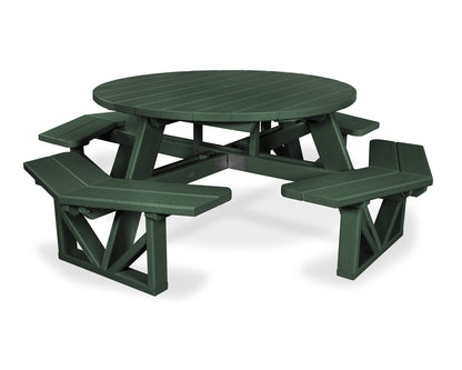 POLYWOOD Recycled Plastic Octagon Picnic Table 53"